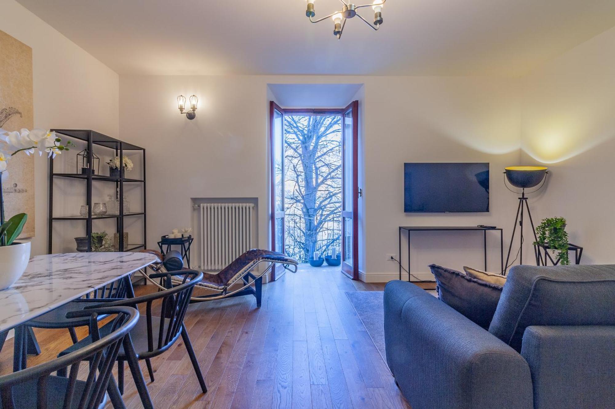 Blu Como Lake Apartment Bagian luar foto
